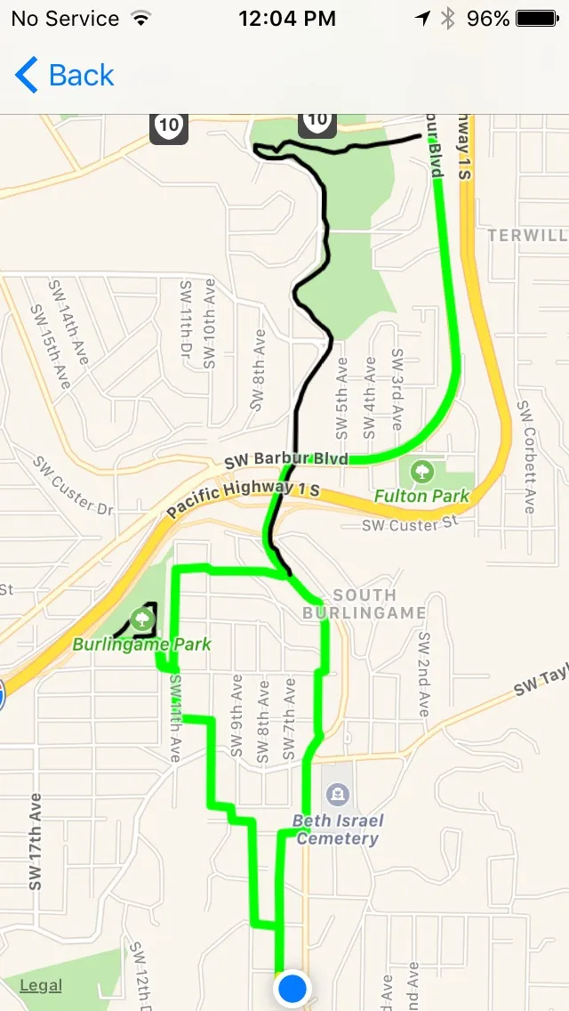 ZenRun turn-by-turn